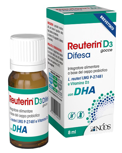 REUTERIN D3 DIFESA GOCCE CON DHA 8 ML - Farmafamily.it