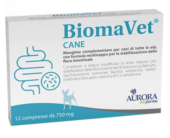 BIOMAVET CANE 750MG 12 COMPRESSE - Farmafamily.it