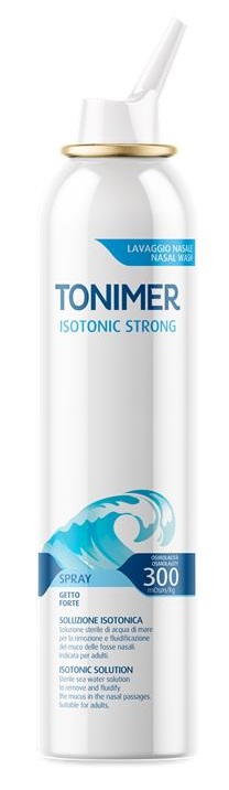 TONIMER ISOTONIC STRONG SPRAY 200 ML OSMOLALITA' 300 MOSM/KG - Farmafamily.it