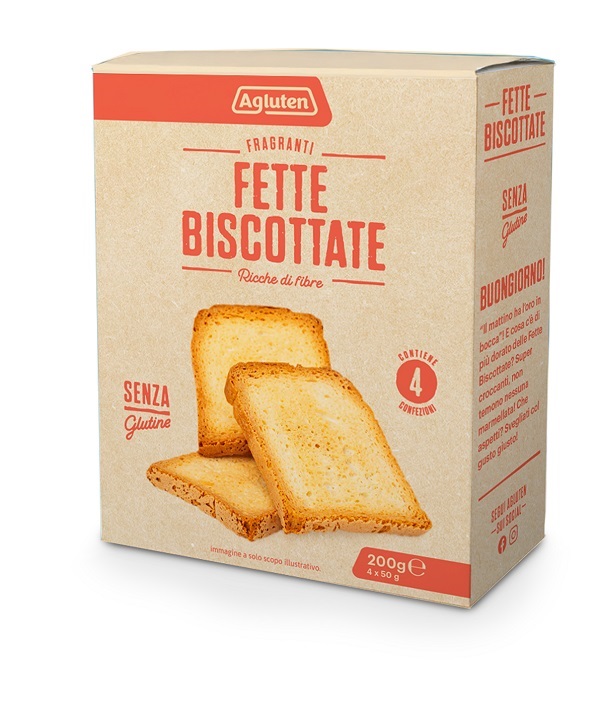 AGLUTEN FETTE BISCOTTATE 200 G - Farmafamily.it