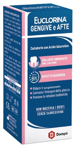 EUCLORINA GENGIVE E AFTE COLLUTORIO 200 ML - Farmafamily.it