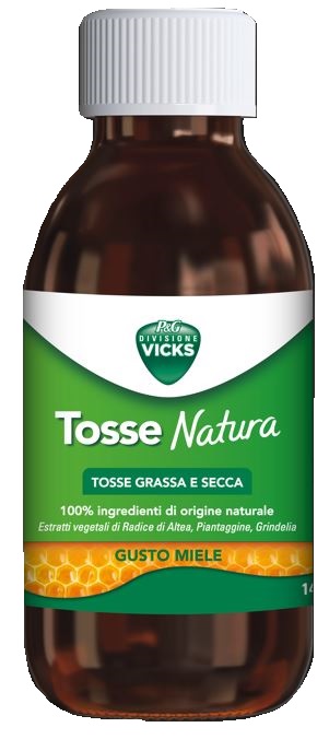 VICKS TOSSE NATURA TOSSE GRASSA E SECCA GUSTO MIELE 140 ML - Farmafamily.it