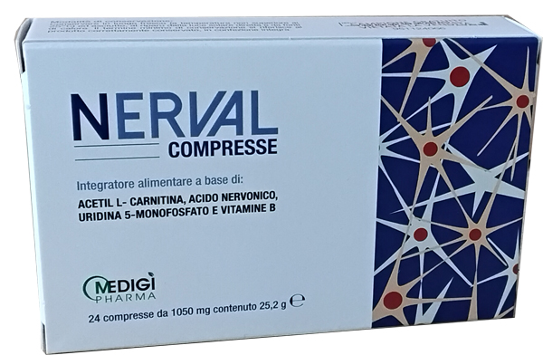 NERVAL 24 COMPRESSE DA 1050 MG - Farmafamily.it