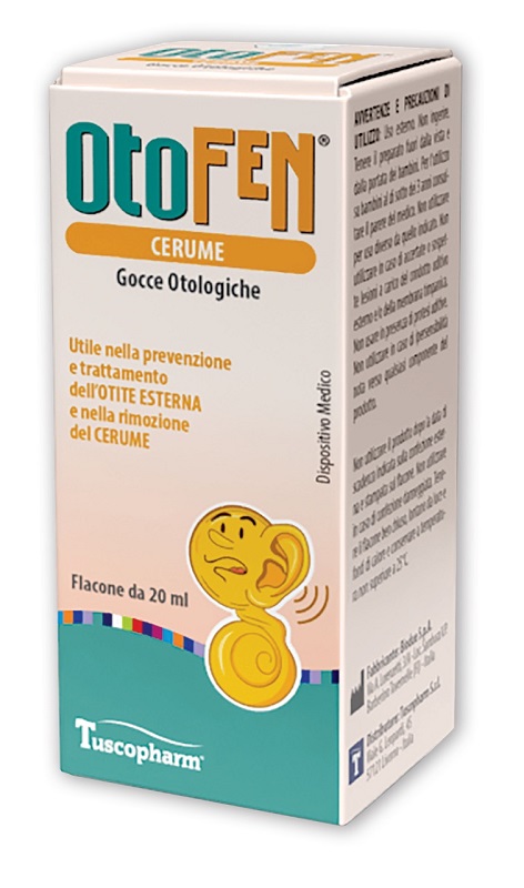 OTOFEN CERUME GOCCE OTOLOGICHE 20 ML - Farmafamily.it