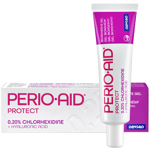 PERIO-AID PROTECT GEL BIOADESIVO CLOREXIDINA 0,20%+ACIDO IALURONICO 30 ML - Farmafamily.it