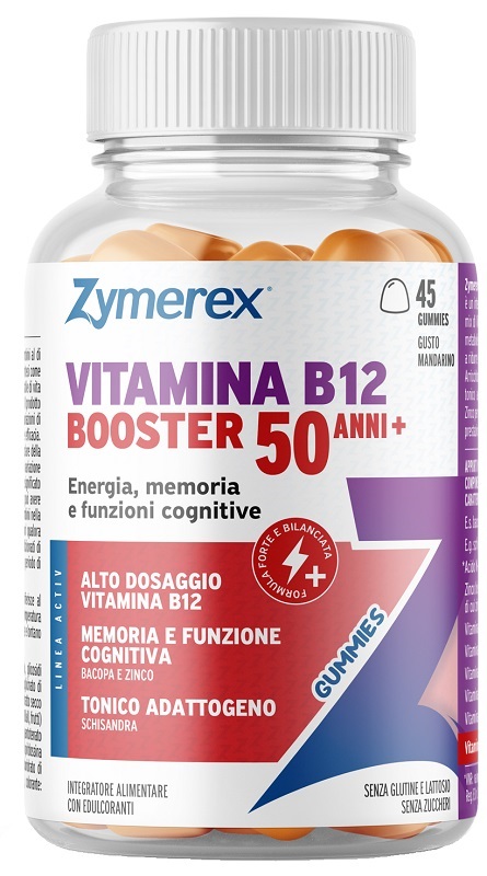ZYMEREX GUM VITB12 BOOST 50 ANNI 45 GOMMOSE - Farmafamily.it