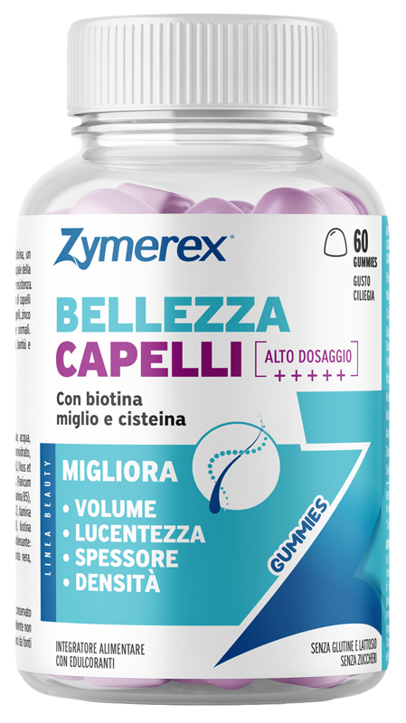 ZYMEREX GUM BELLEZZA CAPELLI 60 GOMMOSE - Farmafamily.it