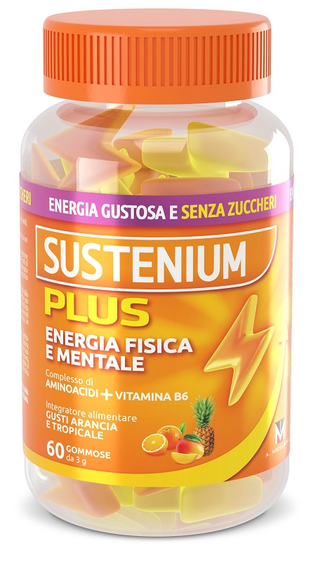 SUSTENIUM PLUS 60 CARAMELLE GOMMOSE 3 G - Farmafamily.it