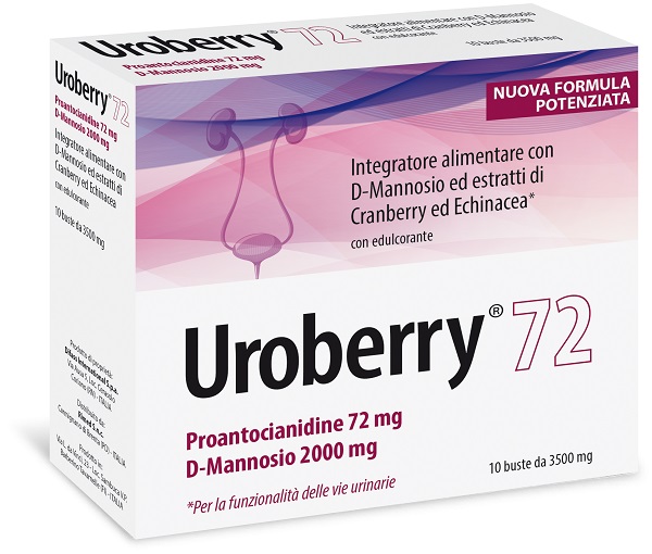 UROBERRY 72 10 BUSTE DA 3500 MG - Farmafamily.it