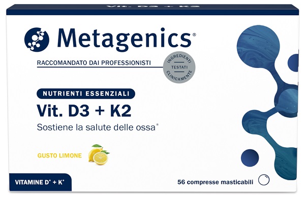 VIT D3+K2 56 COMPRESSE MASTICABILI - Farmafamily.it
