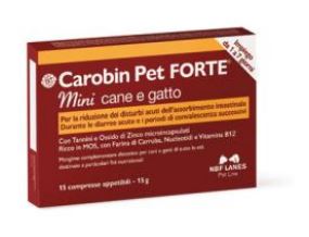 CAROBIN PET FORTE MINI 15 COMPRESSE - Farmafamily.it