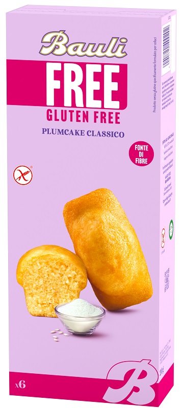 BAULI FREE PLUMCAKE CLASSICO 6 PEZZI DA 35 G - Farmafamily.it