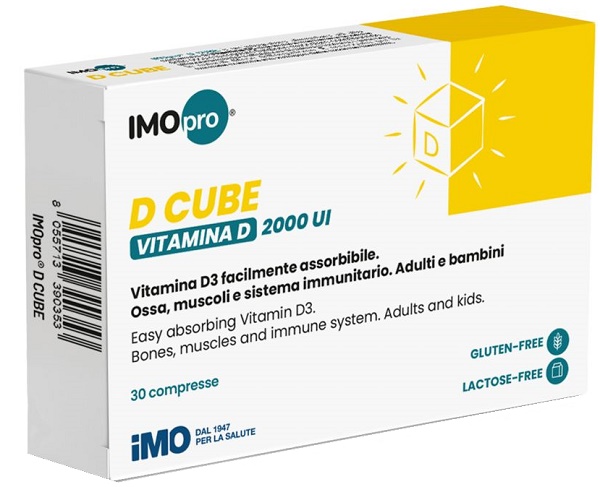IMOPRO D CUBE 30 COMPRESSE 600 MG - Farmafamily.it