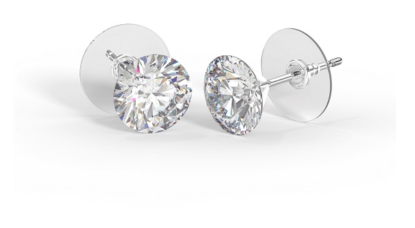 BJT403 ORECCHINI CRYSTAL/SWAROVSKI 8MM STAINLESS STEEL - Farmafamily.it
