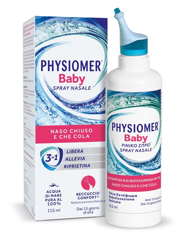 SPRAY NASALE PHYSIOMER BABY 115 ML - Farmafamily.it