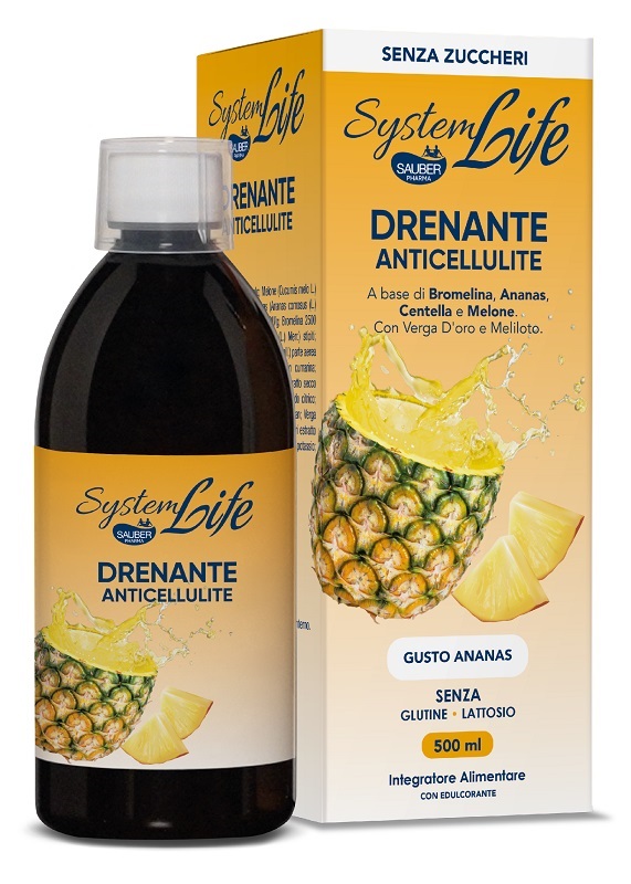 SAUBER DRENANTE ANTICELLULITE 500 ML - Farmafamily.it