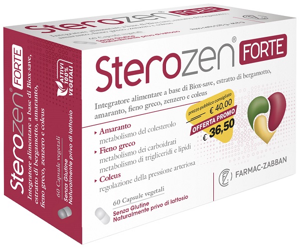STEROZEN FORTE 60 CAPSULE - Farmafamily.it