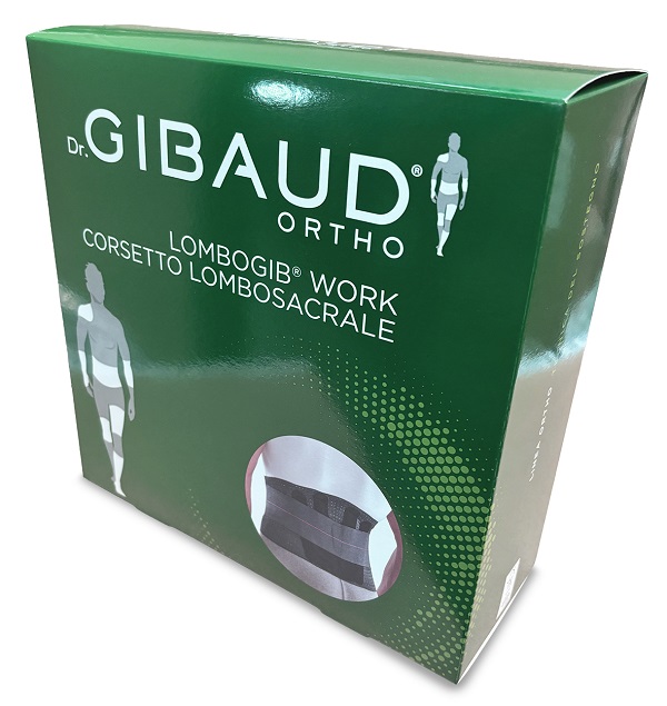 GIBAUD ORTHO CORSETTO LOMBOSACRALE LOMBOGIB WORK H21 TAGLIA 04 - Farmafamily.it