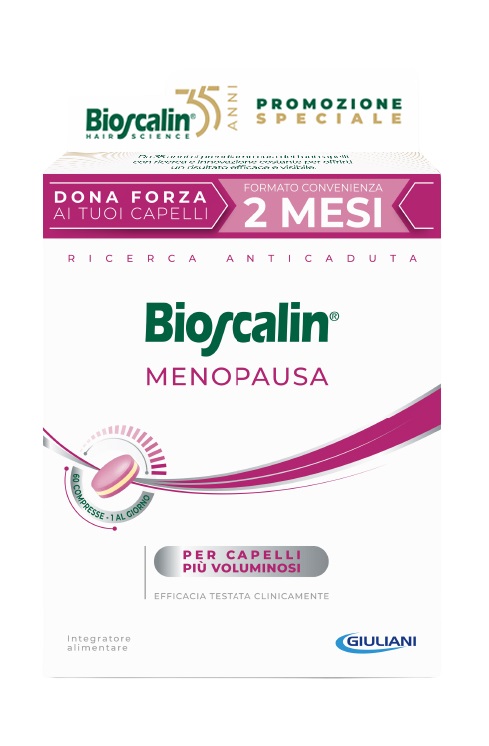 BIOSCALIN MENOPAUSA 60 COMPRESSE PROMO - Farmafamily.it