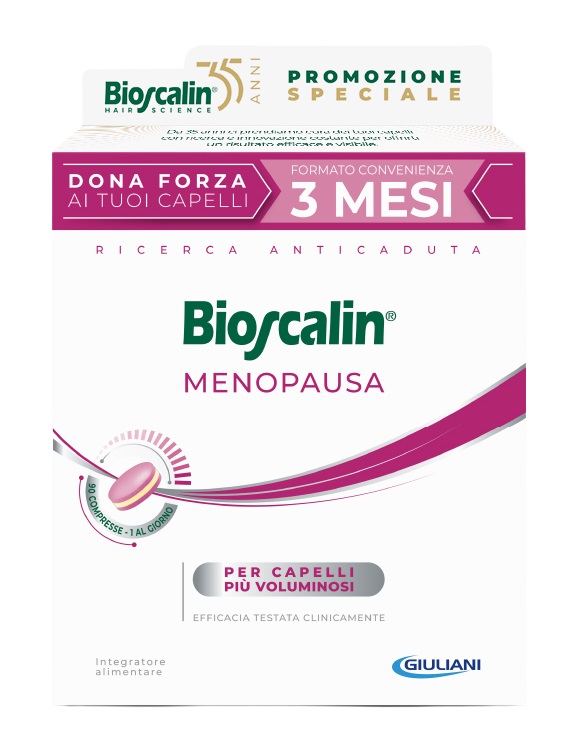 BIOSCALIN MENOPAUSA 90 COMPRESSE PROMO - Farmafamily.it