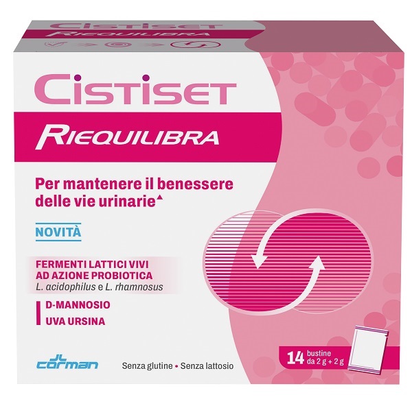 CISTISET RIEQUILIBRA 14 BUSTINE SENZA GLUTINE SENZA LATTOSIO - Farmafamily.it