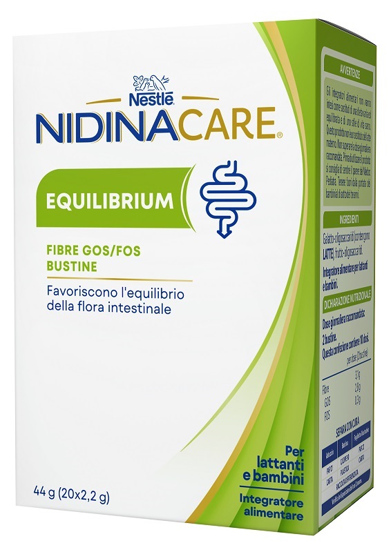 NIDINACARE EQUILIBRIUM 20 BUSTINE DA 2,2 G SENZA GLUTINE - Farmafamily.it