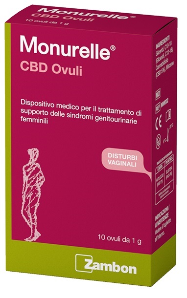 MONURELLE CBD 10 OVULI 1 G - Farmafamily.it