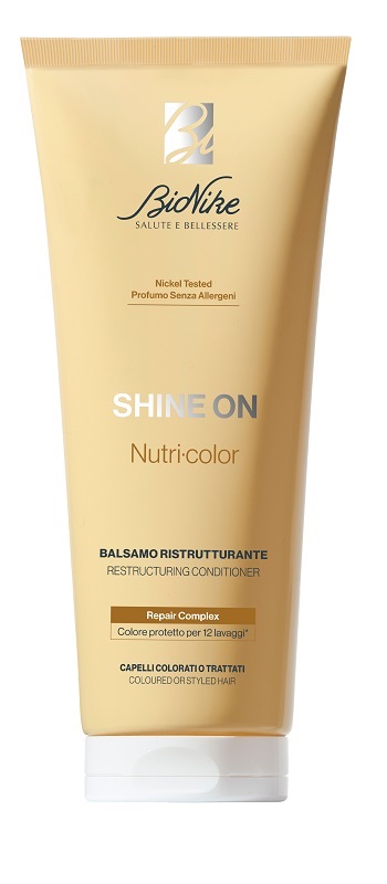 BIONIKE SHINE ON NUTRI-COLOR BALSAMO RISTRUTTURANTE 200 ML - Farmafamily.it