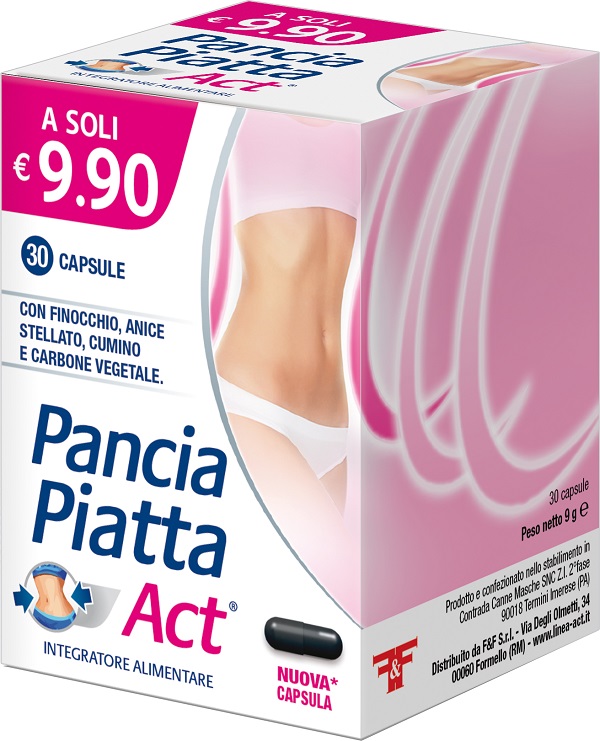PANCIA PIATTA ACT 30 CAPSULE - Farmafamily.it