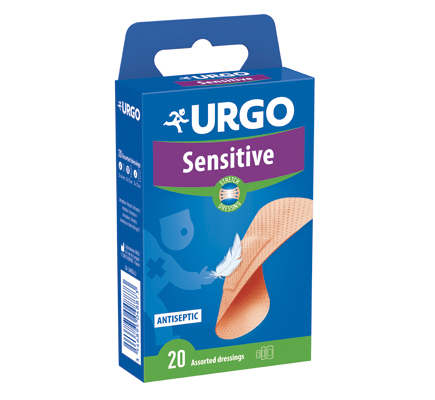 CEROTTO URGO SENSITIVE STRETCH 20 PEZZI ASSORTITI - Farmafamily.it