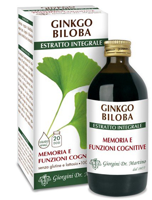 GINKGO BILOBA ESTRATTO INTEGRALE 200 ML - Farmafamily.it