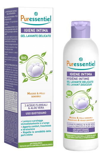 PURESSENTIEL GEL IGIENE INTIMA LAVANTE DELICATO 250 ML - Farmafamily.it