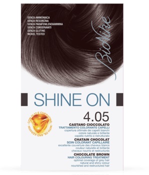 BIONIKE SHINE ON TRATTAMENTO COLORANTE CAPELLI CASTANO CIOCCOLATO 4.05 - Farmafamily.it