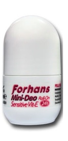 FORHANS COSMETIC ROLL-ON SENSITIVE VIT E 50 ML - Farmafamily.it