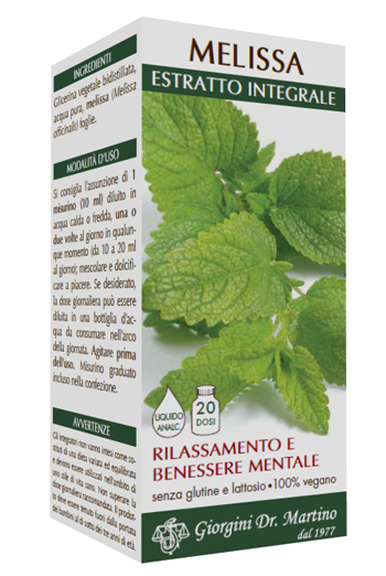 MELISSA ESTRATTO INTEGRALE 200 ML - Farmafamily.it