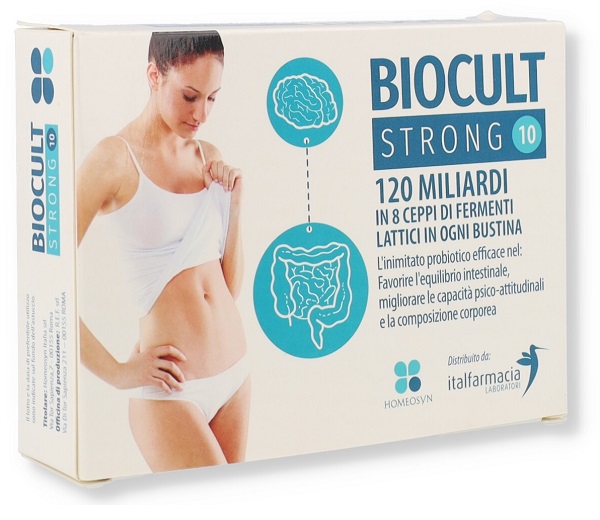 BIOCULT STRONG 10 BUSTINE DA 3 G - Farmafamily.it