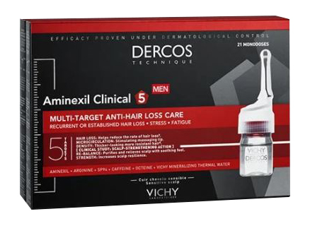 DERCOS AMINEXIL FIALE 42 UOMO 6 ML - Farmafamily.it
