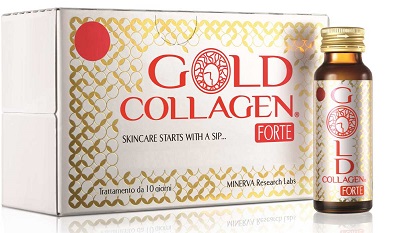 GOLD COLLAGEN FORTE 10 FLACONI - Farmafamily.it