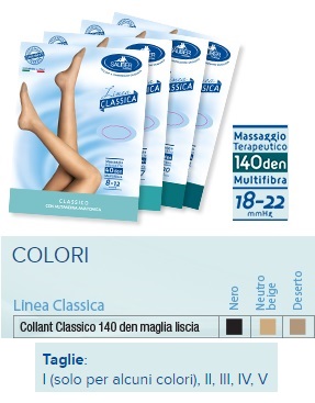SAUBER COLLANT 140 DENARI MAGLIA LISCIA NEUTRO BEIGE 2 LINEA CLASSICA - Farmafamily.it