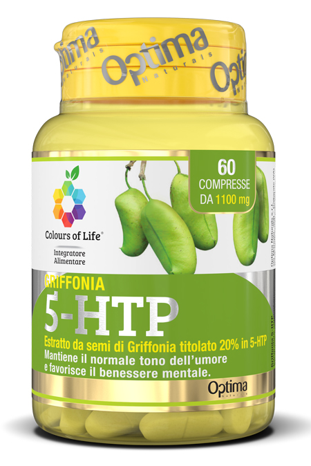 COLOURS OF LIFE GRIFFONIA 5-HTP 60 COMPRESSE 1100 MG - Farmafamily.it