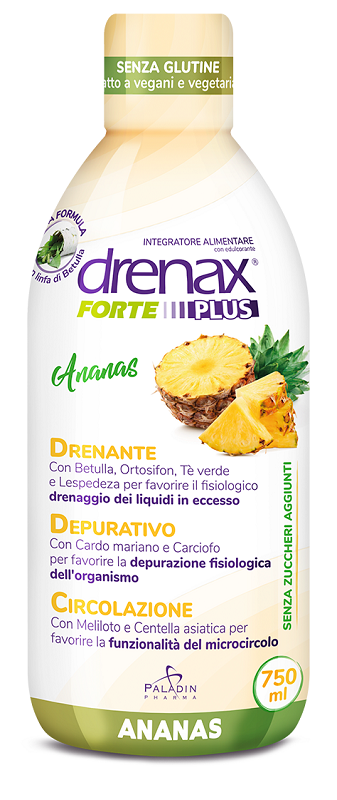 DRENAX FORTE PLUS ESOTICO CON ESTRATTO D'ANANAS 750 ML - Farmafamily.it