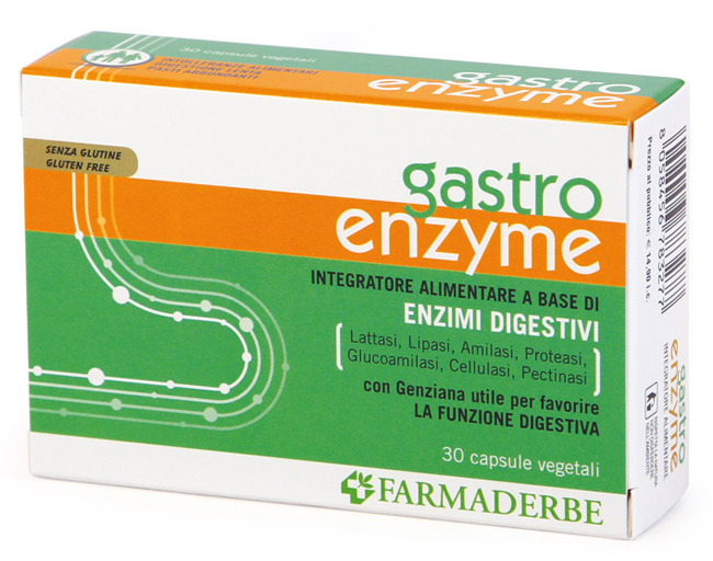 GASTRO ENZYME 30 CAPSULE - Farmafamily.it