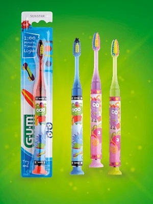 GUM LIGHT UP SPAZZOLINO  7-9 ANNI - Farmafamily.it