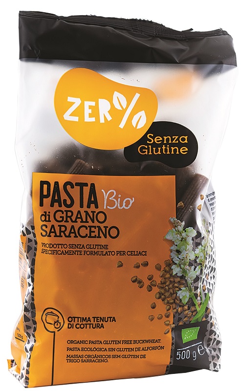 ZER% GLUTINE RIGATONI DI GRANO SARACENO BIO 500 G - Farmafamily.it