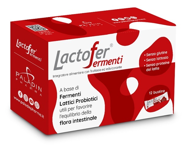 LACTOFER FERMENTI 12 BUSTINE OROSOLUBILI - Farmafamily.it