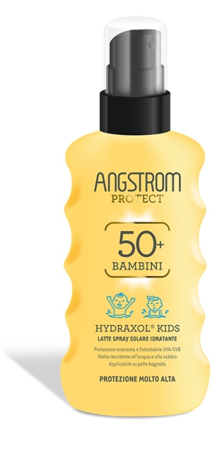 ANGSTROM PROTECT HYDRAXOL KIDS LATTE SPRAY SOLARE ULTRA PROTEZIONE 50+ 175 ML - Farmafamily.it