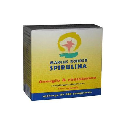 SPIRULINA MARCUS ROHRER 540 COMPRESSE - Farmafamily.it