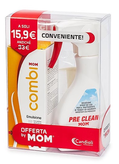 MOM KIT EMERGENZA PIDOCCHI SCATOLA TRASPARENTE - Farmafamily.it