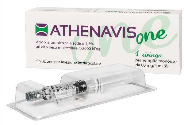 SIRINGA INTRA-ARTICOLARE ATHENAVIS ONE ACIDO IALURONICO 1,5% 4 ML - Farmafamily.it