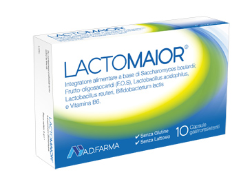 LACTOMAIOR 10 CAPSULE ACIDORESISTENTI - Farmafamily.it